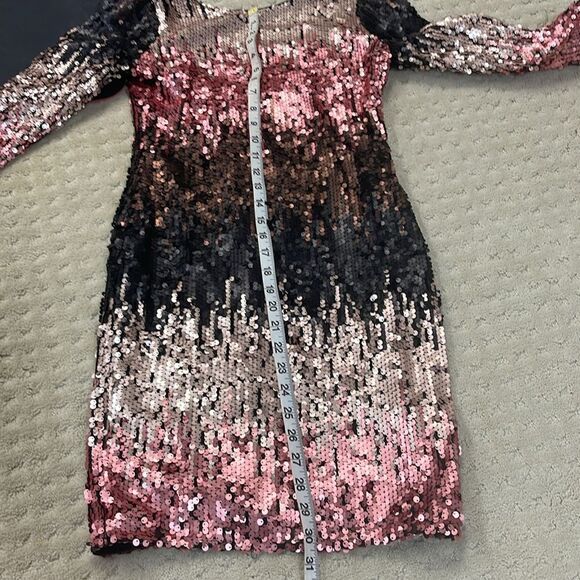 Little Mistress Sequin Dress, size 2. - Picture 5 of 7